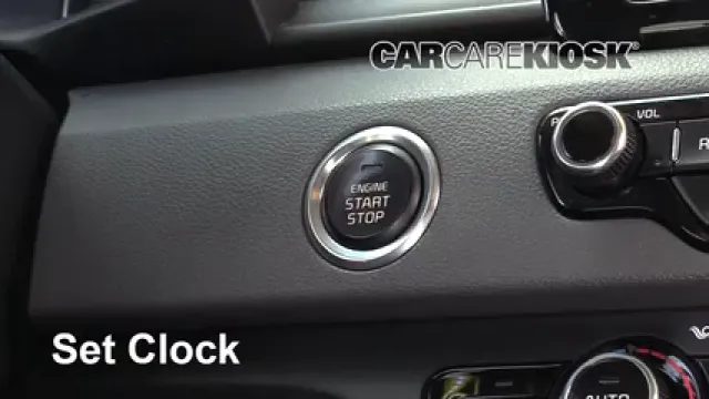 2017 Kia Niro LX 1.6L 4 Cyl. Horloge Régler l'horloge